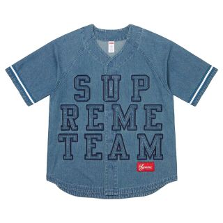 シュプリーム(Supreme)のSupreme Denim Baseball Jersey(シャツ)