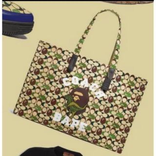 COACH - Koki着用‼️レア‼️❤️BAPE® x COACH❤️Tote 47の通販 by ...