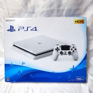 プレイステーション4(PlayStation4)のPS4 グレイシャーホワイト 薄型 CUH-2200A(家庭用ゲーム機本体)