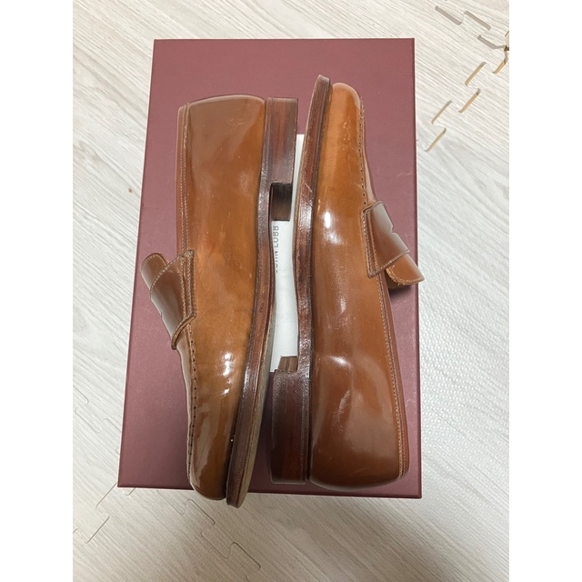 Crockett&Jones ウィスキー コードバン ローファー Crockett&Jones ウィスキー コードバン ローファー