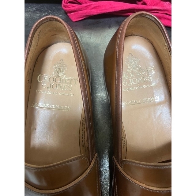 Crockett&Jones ウィスキー コードバン ローファー Crockett&Jones ウィスキー コードバン ローファー