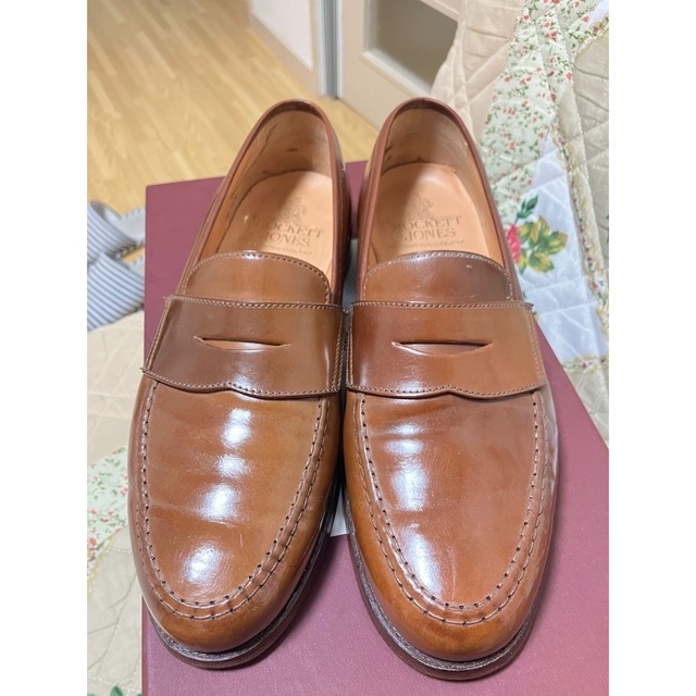 Crockett&Jones ウィスキー コードバン ローファー Crockett&Jones ウィスキー コードバン ローファー
