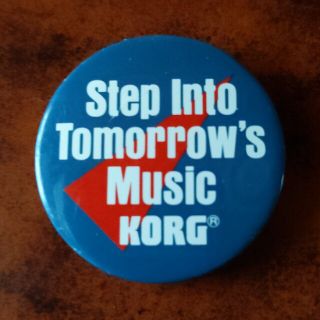 コルグ(KORG)のKORG コルグ　 缶バッジ Step Into Tomorrw(その他)