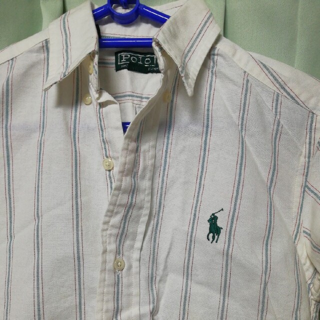 Ralph Lauren(ラルフローレン)のラルフローレン ボタンダウン長袖シャツ 110cm～　正規品 キッズ/ベビー/マタニティのキッズ服男の子用(90cm~)(ブラウス)の商品写真