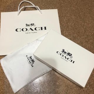 コーチ(COACH)の年内15日まで❣️ コーチ長財布用空箱・巾着・紙袋セット(財布)