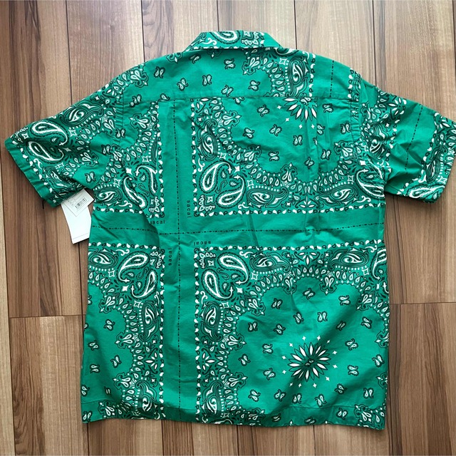 キムタク着 SACAI 22SS バンダナシャツ 緑 2 新品 サカイ | labiela.com