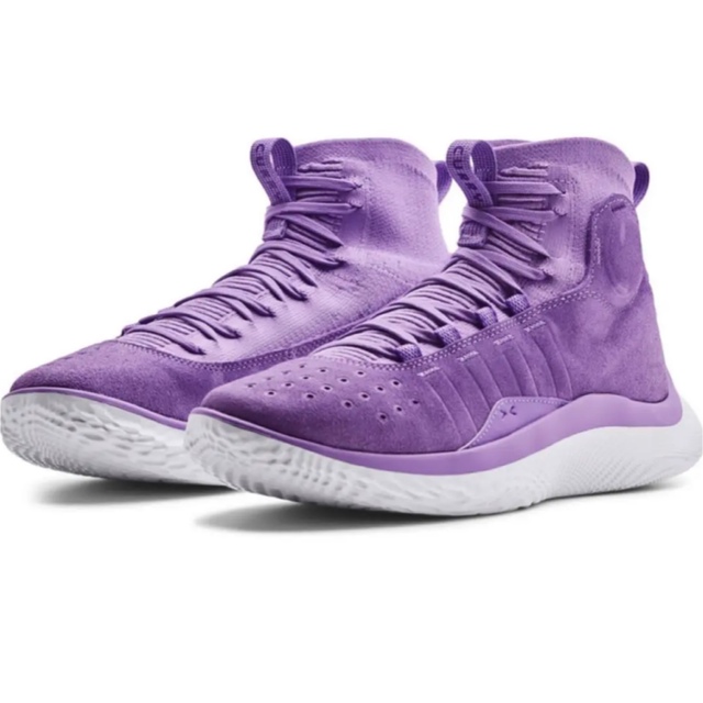 新品 】 UNDER ARMOUR - Under Armour CURRY 4 FLOTRO PURPLE 28cm