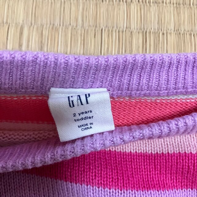 GAP Kids(ギャップキッズ)のセーター キッズ/ベビー/マタニティのキッズ服女の子用(90cm~)(ニット)の商品写真