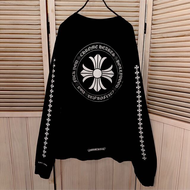 Tシャツ/カットソー(七分/長袖)完売モデル　Chrome hearts CH Plus ロンT