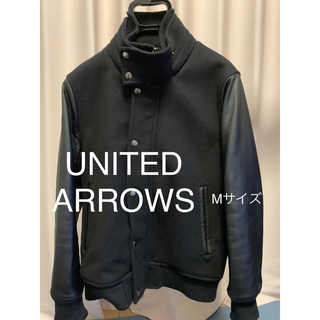 ユナイテッドアローズ(UNITED ARROWS)の【UNITED ARROWS】メンズジャケット Mサイズ ブラック(レザージャケット)