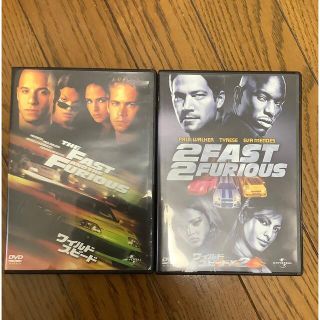 ワイルドスピードDVD 2枚セット(外国映画)