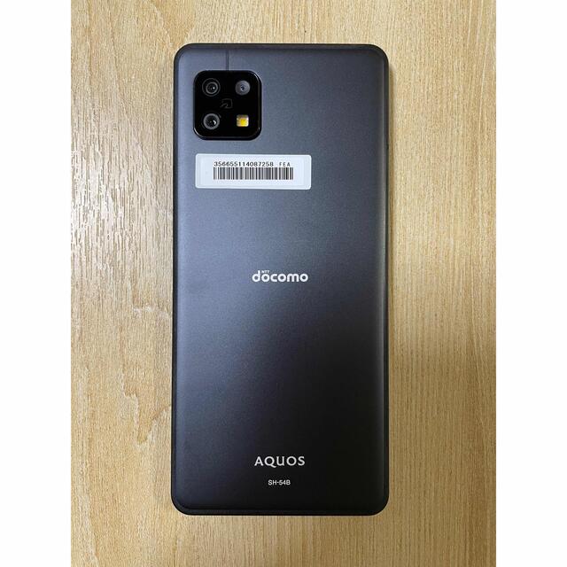 SHARP AQUOS sense6 SH-54B ブラック SHARP AQUOS sense6 SH-54B ブラック