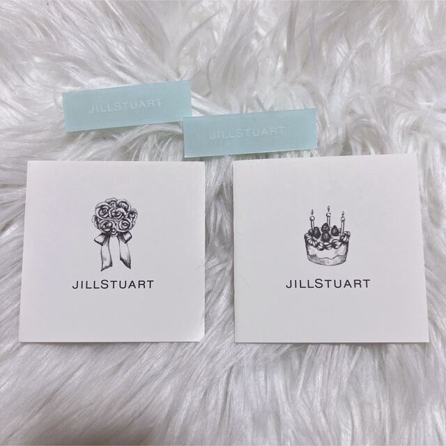 JILLSTUART(ジルスチュアート)のJILLSTUART メッセージカード 誕生日 お祝い ハンドメイドの文具/ステーショナリー(カード/レター/ラッピング)の商品写真