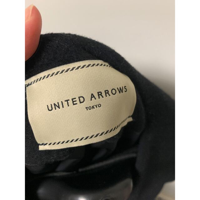 UNITED ARROWS(ユナイテッドアローズ)のユナイテッドアローズ　ノーカラー コート レディースのジャケット/アウター(ノーカラージャケット)の商品写真