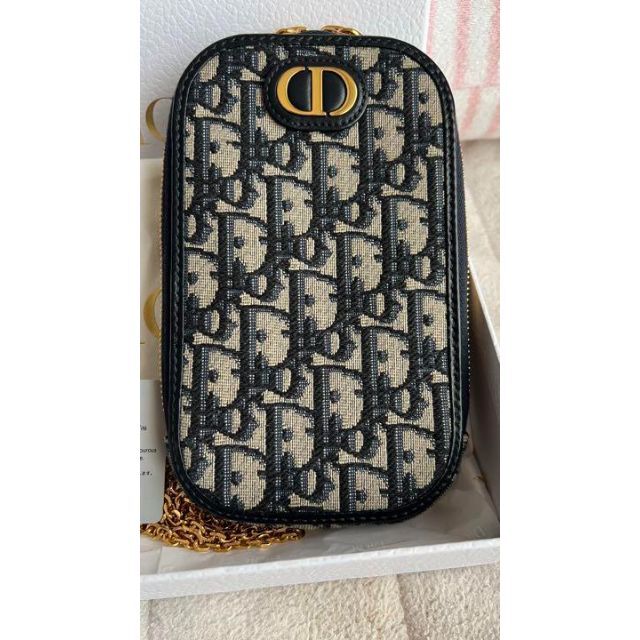 ☆超目玉】 Dior ディオールオブリーク 30 MONTAIGNE フォンホルダー