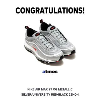 ナイキ(NIKE)のair max 97 og silver(スニーカー)