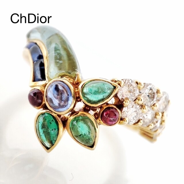 Christian Dior - ChDior クリスチャンディオール ディオール マルチ ダイヤ リング