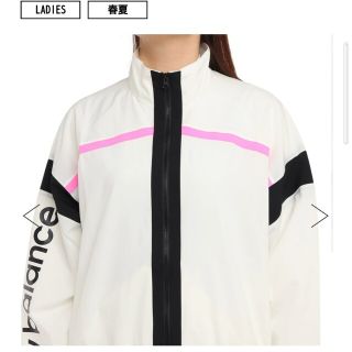 ニューバランス(New Balance)の新品 L newbalance インポート Mサイズ クロス jacket 白(ウェア)