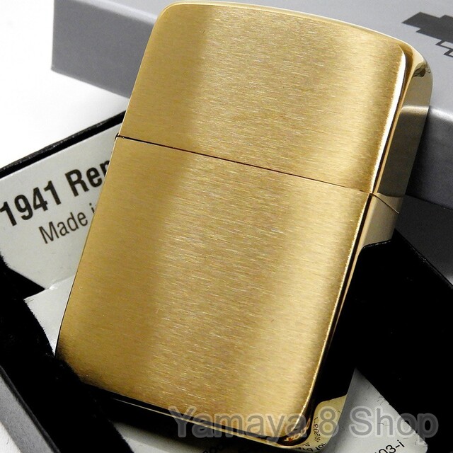 ZIPPO 1941復刻モデル ゴールドブラス 金タンク ジッポー ライター