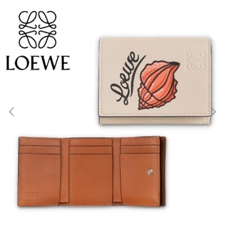 ロエベ(LOEWE)のLOEWE 貝殻 ロゴ レザー 三つ折り財布(財布)