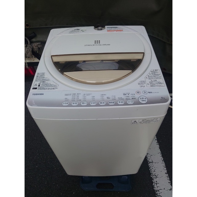 【良品】東芝 6kg 洗濯機 2015年製 関東甲信送料無料 AW-6G2