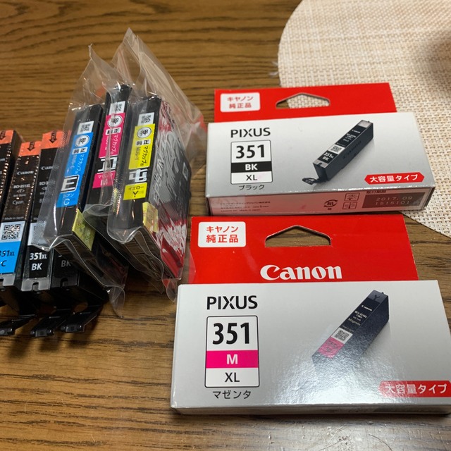 年中無休】 エコリカ キヤノン BCI-351XLM対応リサイクルインク マゼンタ ECI-C351XLM 残量表示対応 CANON BCI-381XLM 互換インクカーリング