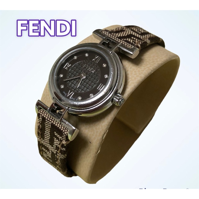 フェンディ FENDI レディース 時計 電池交換済み