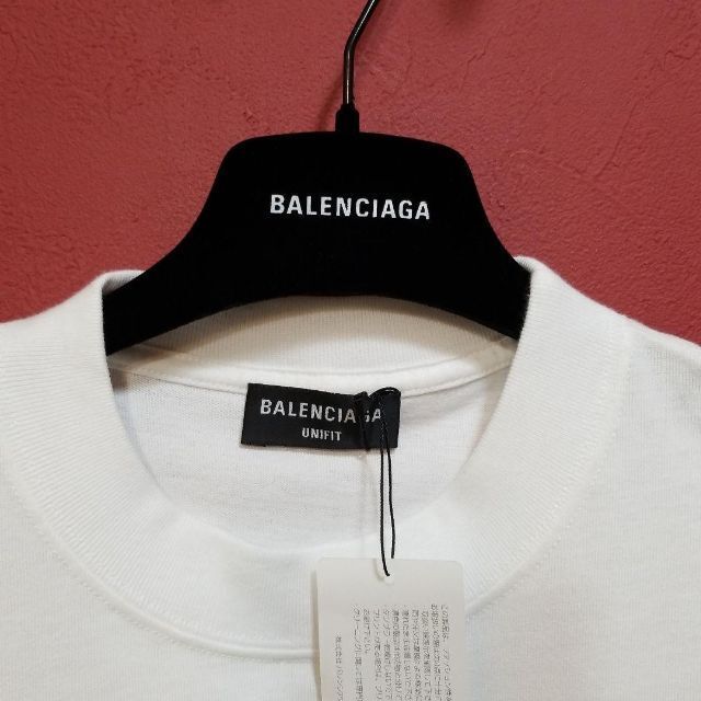 Balenciaga(バレンシアガ)の【新品】BALENCIAGA×NASA 希少　ビッグサイズ　ワッペン長袖Tシャツ メンズのトップス(Tシャツ/カットソー(七分/長袖))の商品写真