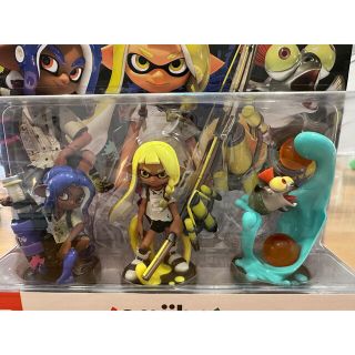 ニンテンドウ(任天堂)のスプラトゥーン3 amiibo トリプルセット　新品未使用(ゲームキャラクター)