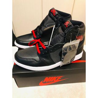 ジョーダン(Jordan Brand（NIKE）)のエアジョーダン1 レトロ ハイ OG  ジム レッド-ブラック(スニーカー)