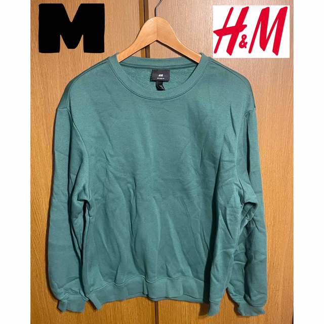 H&M(エイチアンドエム)のH&M フリース 2枚セット 緑と薄い青 手渡し値引き可 メンズのトップス(スウェット)の商品写真