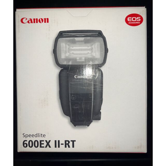 世界的に有名な Canon スピードライト 600EX 2-RT 新品未開封 ストロボ