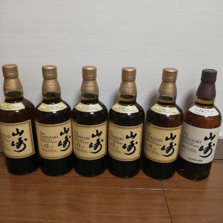 サントリー(サントリー)のサントリー　山崎　12年 5本　ノンビンテー 1本　700ml　計６本　未開栓品(その他)