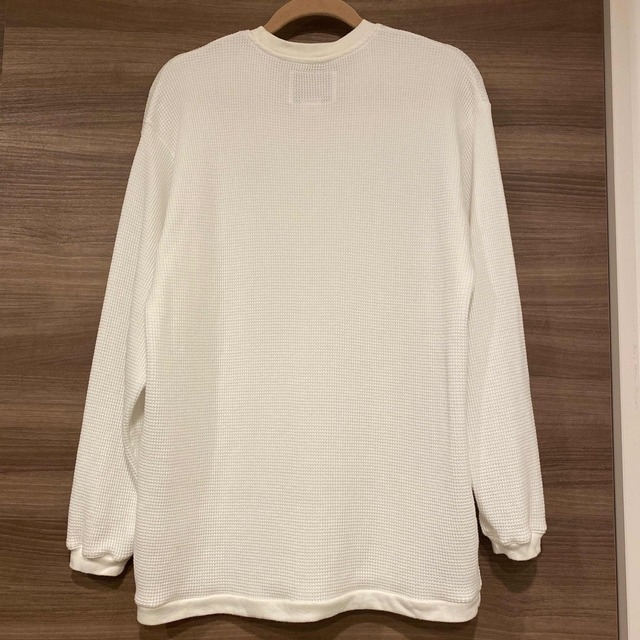 W)taps(ダブルタップス)のWTAPS 21SS WAFFLE LS  ホワイト Mサイズ メンズのトップス(Tシャツ/カットソー(七分/長袖))の商品写真