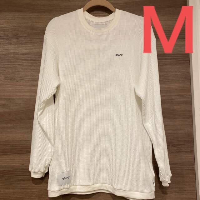 WTAPS 21SS WAFFLE LS  ホワイト Mサイズ