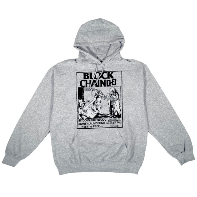 BLOCK CHAIN / Pullover Parker (Gray)