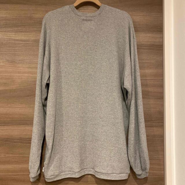W)taps - WTAPS 20SS WAFFLE LS グレー Mサイズの通販 by けんさま's