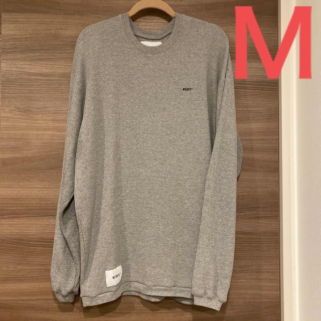 W)taps - WTAPS 20SS WAFFLE LS グレー Mサイズの通販 by けんさま's