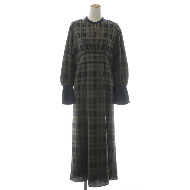 クラネ CHECK PIPING ONE PIECE M 13112-5042 激安
