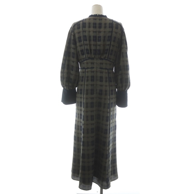 クラネ CHECK PIPING ONE PIECE M 13112-5042 激安
