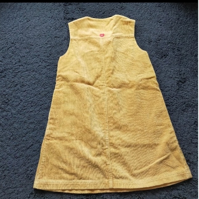 familiar(ファミリア)のファミリア コーデュロイジャンパースカート 120 キッズ/ベビー/マタニティのキッズ服女の子用(90cm~)(ワンピース)の商品写真