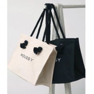 マウジー(moussy)の【白&黒】MOUSSY人気トートバッグ2点セット♡定価以下(トートバッグ)