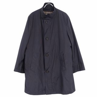 アクアスキュータム(AQUA SCUTUM)のアクアスキュータム Aquascutum コート ジップアップ 無地 ライナー アウター メンズ L ネイビー(その他)