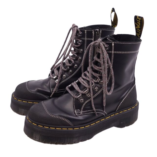 Dr.Martens(ドクターマーチン)のドクターマーチン Dr.Martens ブーツ ショートブーツ MORENO サイドジップ 8ホール レザー シューズ メンズ UK8 EU42 US9(27cm相当) ブラック メンズの靴/シューズ(ブーツ)の商品写真