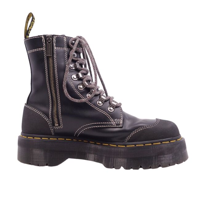 Dr.Martens(ドクターマーチン)のドクターマーチン Dr.Martens ブーツ ショートブーツ MORENO サイドジップ 8ホール レザー シューズ メンズ UK8 EU42 US9(27cm相当) ブラック メンズの靴/シューズ(ブーツ)の商品写真