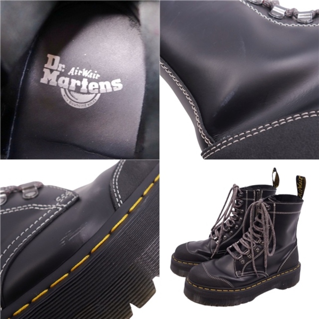 Dr.Martens(ドクターマーチン)のドクターマーチン Dr.Martens ブーツ ショートブーツ MORENO サイドジップ 8ホール レザー シューズ メンズ UK8 EU42 US9(27cm相当) ブラック メンズの靴/シューズ(ブーツ)の商品写真