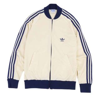 アディダス(adidas)の80’s Vintage アディダス adidas ATP ジャージ ジャケット USA製 ジップアップ トラックジャケット メンズ M アイボリー(その他)