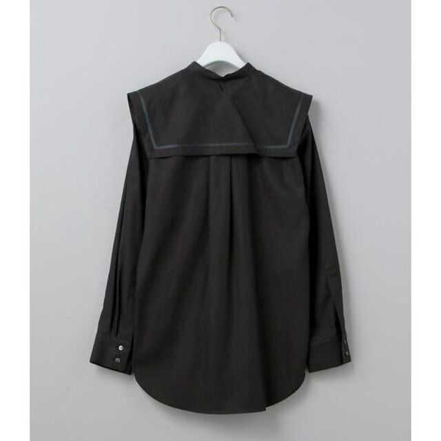 BEAUTY&YOUTH UNITED ARROWS(ビューティアンドユースユナイテッドアローズ)の新品 6(ROKU) COTTON SAILOR COLLAR BLOUSE レディースのトップス(シャツ/ブラウス(長袖/七分))の商品写真