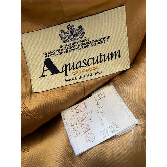 AQUA SCUTUM(アクアスキュータム)のアクアスキュータム英国製ロングコート レディースのジャケット/アウター(ロングコート)の商品写真
