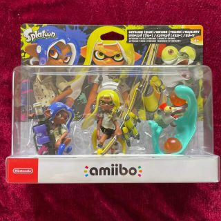 ニンテンドウ(任天堂)の【新品未開封】amiibo アミーボ スプラトゥーン3 トリプルセット(ゲームキャラクター)